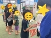 おやつレクの前にはしっかり消毒！「本日の活動の様子をお見せします😊🥪」