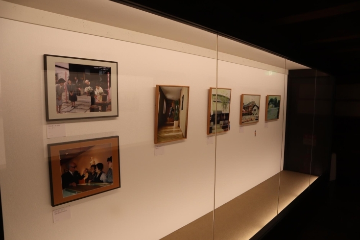内蔵には文教の杜設立の歴史を振り返る写真が展示「『文教の杜ながいヒストリー&写真で振り返る私たちの長井線展』を拝見してきました❗️」