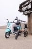 eビーノとのショット「電動バイク　glafit GFR02 レンタルできます！　【福山バイクレンタル】」