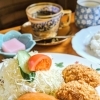 Aランチ（ハンバーグ＆コロッケ２個）