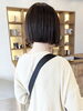 魅せるボブで垢抜けヘアスタイル「洗練された“ヘイリーボブ”」