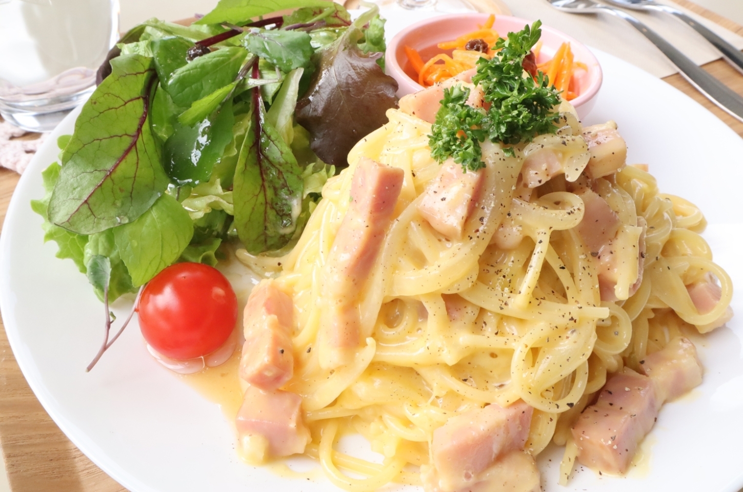 フォルダcafe 週替りカルボナーラランチと1周年記念パンケーキ 北上市 おすすめランチ 花巻 北上 一関 奥州 西和賀 金ケ崎 平泉 まいぷれ 花巻 北上 一関 奥州 フォルダcafe 週替りカルボナーラランチと1周年記念パンケーキ 北上市 おすすめランチ 花巻 北上 一関 奥州 西和賀 金ケ崎 平泉 まいぷれ 花巻 北上 一関 奥州