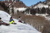 絶景を見ながらブレイク☕「【白川ダム湖岸公園スノーシューハイク❄】に参加してきました❕」