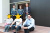 「笑顔で迎えたお引渡し式」