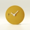 circle clock 100 - brass