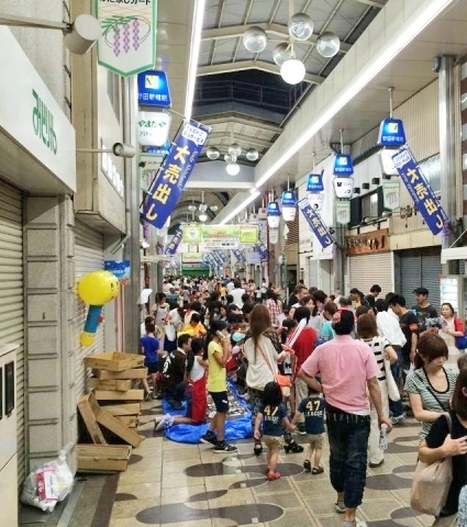 終了しました 野田新橋筋商店街 7 15 日 19時 第30回夜市開催 福島の歳時記 イベント情報 まいぷれ 大阪市福島区