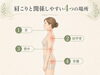 首・肩甲骨・背中・骨盤など、肩こりと関係しやすい場所を図で整理しています。「草津市・南草津で肩こりにお悩みの方へ｜肩だけではない原因と姿勢・首・肩甲骨の関係」
