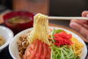 当店自慢の冷やし中華は600円だよ〜ん「夏の何ちゃら。」