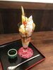 甘味茶房かすが　あんみつパフェ