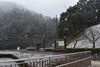 「「立春」の本日、雪の舞う朝でした」