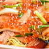 鮭の味噌粕漬けといくらのわっぱ飯「本日限定！特製ごま豆腐限定１０個200円」