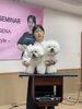 左前耳ポコカット　右ハイバーカット「セミナーに参加してきました😃」