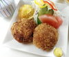自家製メンチカツ「   ○・。＊　週替わりアザレアランチ　＊。・○」