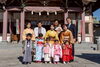 「大家族でお祝い♡神社ロケの七五三フォト」