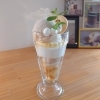 国産ばななと濃厚チーズアイスのぷりんパフェ
