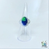 ブラックオパールのリング「【泉佐野 宝石買取 事例紹介】エメラルド・ブラックオパール・海外ジュエリーなど高価買取事例をおたからやイオン貝塚店がご紹介します。」