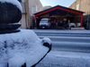 「八女市で久々雪が降る(^O^)‼️。」