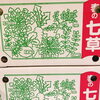 「本日は1月7日です！！ 「七草の日」ですよー！！」