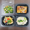 本日の総菜「【5月9日】快晴の水門湾でアオサギに出会う。新登場の「ピリ辛味噌炒め」と手作り弁当🍱☀️」
