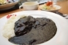 佐世保で一番辛いカレーの店として有名な「ブラック」のハンバーグセット