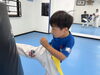 「8/16(土)の稽古風景≪ 明石/空手/スポーツ/運動/幼児/小学生/お稽古/習い事≫」