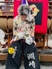 ニッカポッカ「松原市の刺繍屋さん【東田刺繍】祭の刺繍は、東田刺繍！！この道40年の代表が文字一つから世界に一つまで一針に心を込めて刺繍いたします。持込、1点からでも対応可。南河内を応援　河内長野　羽曳野　岸和田　藤井寺　富田林」