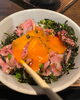 「ウニ醤油で食べる焼肉屋の卵かけご飯✨」
