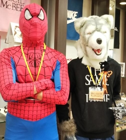 スパイダーマン＆オオカミ男「ハロウィン＆クリスマス」