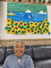 「8月のひまわり壁面製作が完成しました🌻【富士見・原村の福祉施設ひなたぼっこ】」