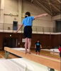 平均台での側転「東金練習会！★英会話と体操のコラボ教室（堀切、お花茶屋、綾瀬、亀有、小菅）」