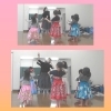 曲の内容をたくさん伝えて皆で想像して踊ります♬「子供フラダンス教室　那珂川市　4歳から小学生までのフラガール達！みんなで楽しく踊っています！」