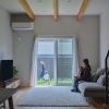 将来はヘアサロンになる三角屋根の家