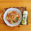 「サラダのドレスでサラダパスタ作って見てね」