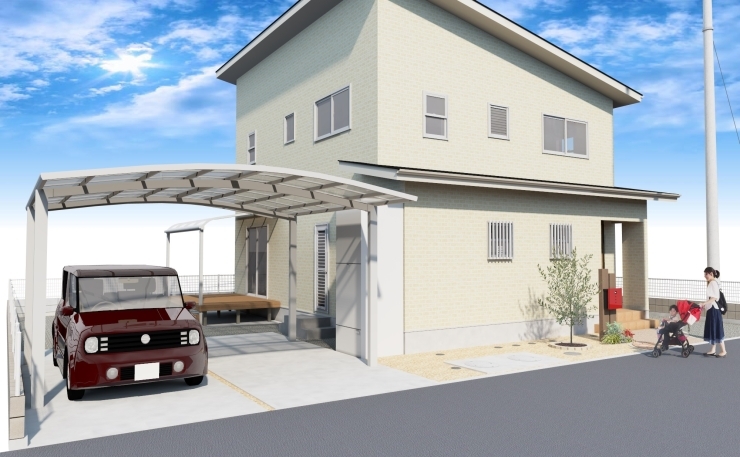 枕木門柱と曲線のアプローチが可愛いオープン外構 住まいる工務店のニュース まいぷれ 新居浜市 枕木門柱と曲線のアプローチが可愛いオープン外構 住まいる工務店のニュース まいぷれ 新居浜市