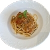 ムール貝のパスタ【太めのロングパスタ】