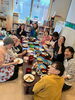 笑顔あふれる食卓で絆を深める「高学年例会「トッケビ」にちなんで韓国料理をみんなで味わいました！」