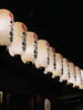 「昨夜の夜間拝観の様子です」