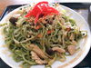 「魚沼ご当地焼きそばのグリーン焼きそばを食べてみた！」