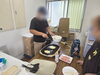 オリーブ_ひんやりレクリエーションにてかき氷とお好み焼きをつくりました「オリーブレク「ひんやりレク」で夏を涼もう🍉」