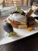 甘麹シフォン チョコナッツソース「【リニューアルオープン】tanacafe(田中酒店)/甲賀市」