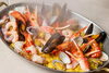 カニと魚介類のパエリア「🦀冬のご馳走、カニを味わい尽くす🦀」