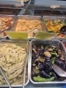お惣菜いっぱい「具だくさんの煮物、店頭に並んでいます!味が染みた手づくりの味」
