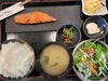 焼鮭定食「土日祝ランチやってます！」