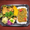唐揚げ＆キーマカレー「10月13日のお弁当」
