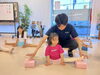 「函南　英語&ダンス　幼児ダンスバレエ体験レッスン中」