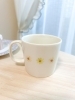 お花も貼って欲しいとオーダーを頂きました。「娘へマグカップをプレゼント【市川市妙典駅より徒歩7分ポーセラーツ教室】」