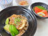 豆腐と茄子の豚そぼろあん「   ○・。＊　週替わりアザレアランチ　＊。・○」