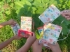 ラジオ体操のスタンプと参加するともらえるお菓子。「子供達の夏休みの思い出の１つ「ラジオ体操」　　意外と知られていない「ラジオ体操」のあれこれを調べてみました。」