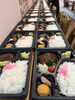 煮込みハンバーグ弁当「本日もありがとうございます。」