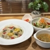 例）白身魚と彩り野菜のミルク生姜煮